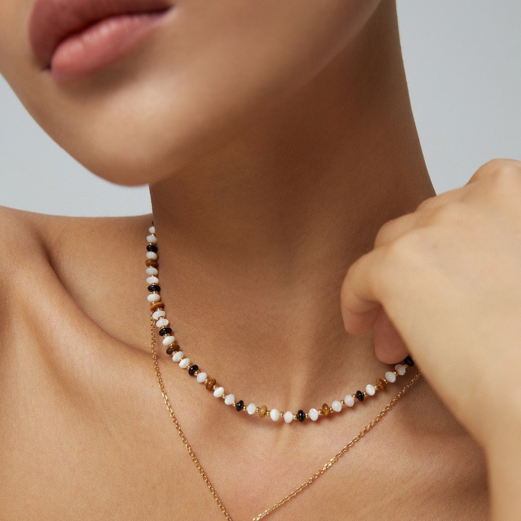 Sterling Silver Tiger's Eye Necklace