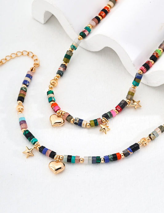 Color stone bracelet