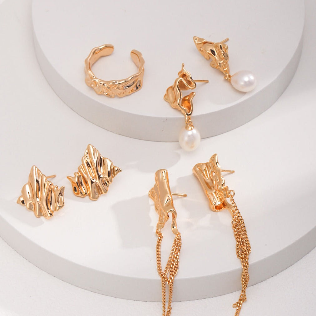 Natural Pearl Earrings