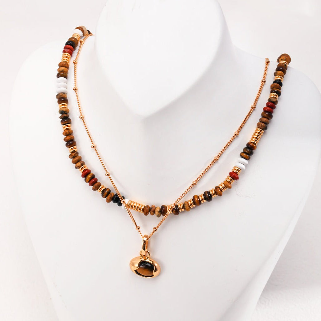Tiger's eye necklace