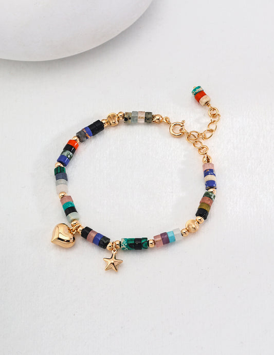 Color stone bracelet