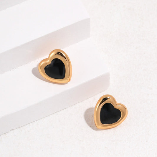 Sterling Silver Heart earring